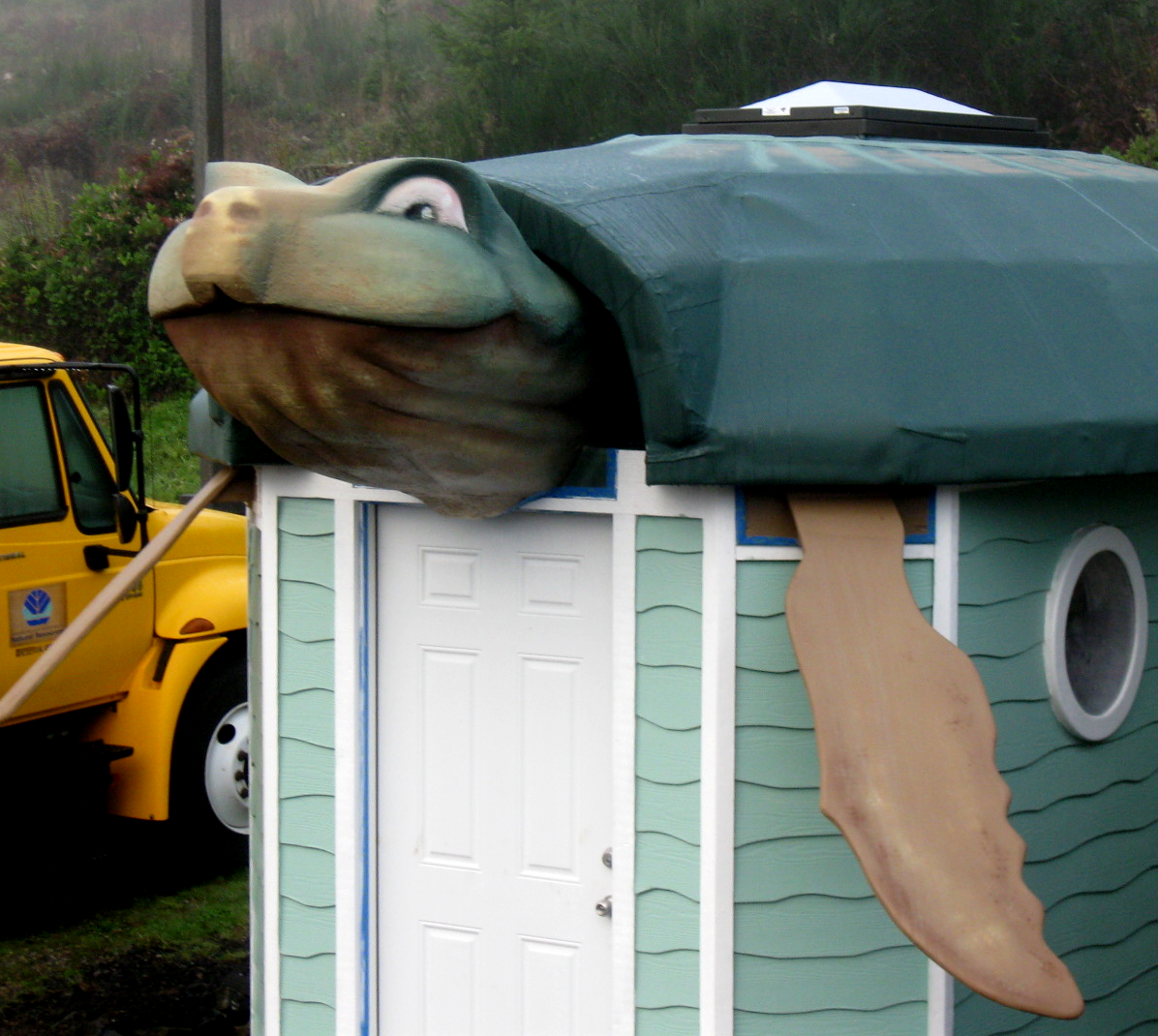 The Amazing Turtle Shed. Photo by Mr. Bruce Carley.