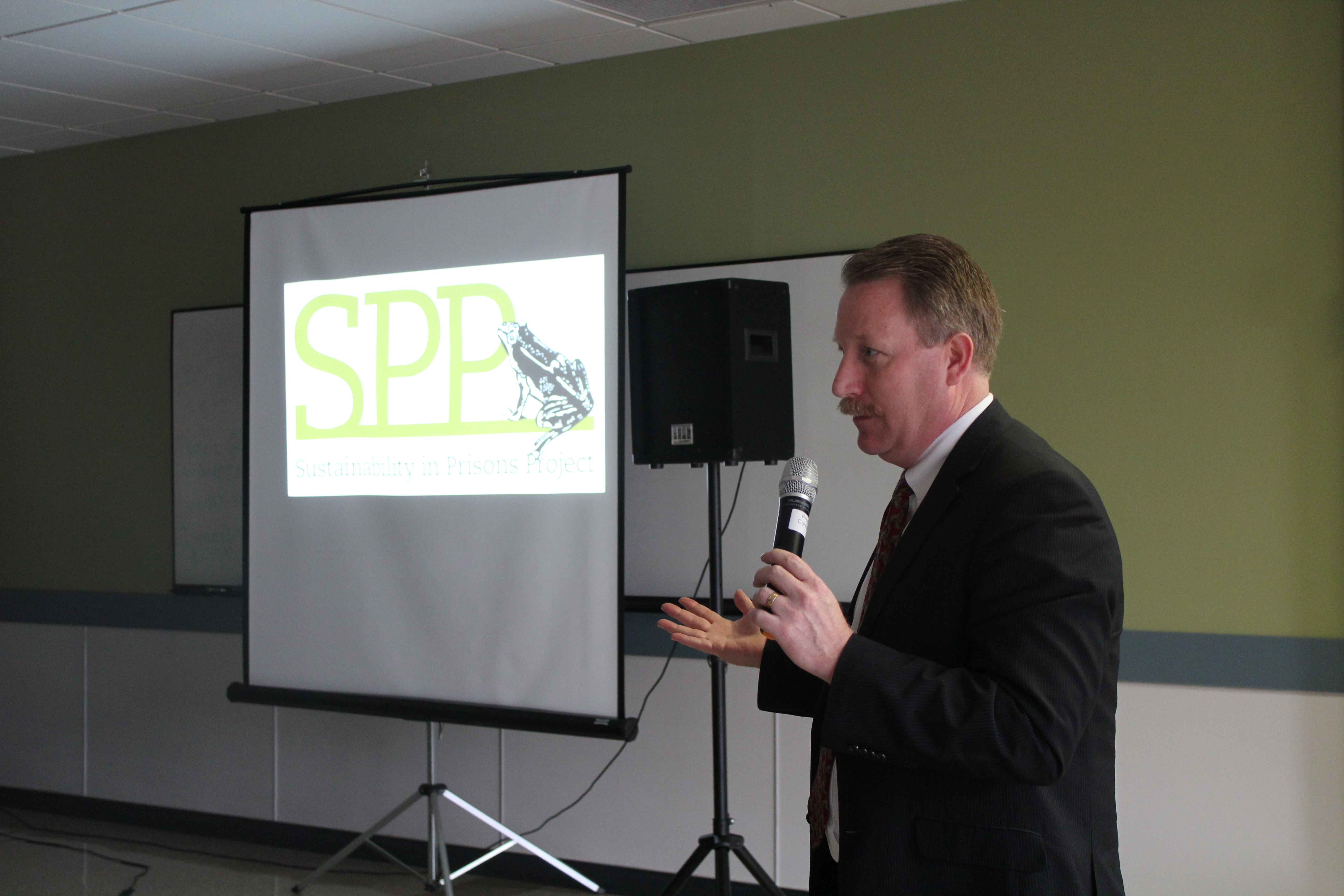 Steve Sinclair, SPP's Senior Advisor for Prisons. Photo taken by SPP staff