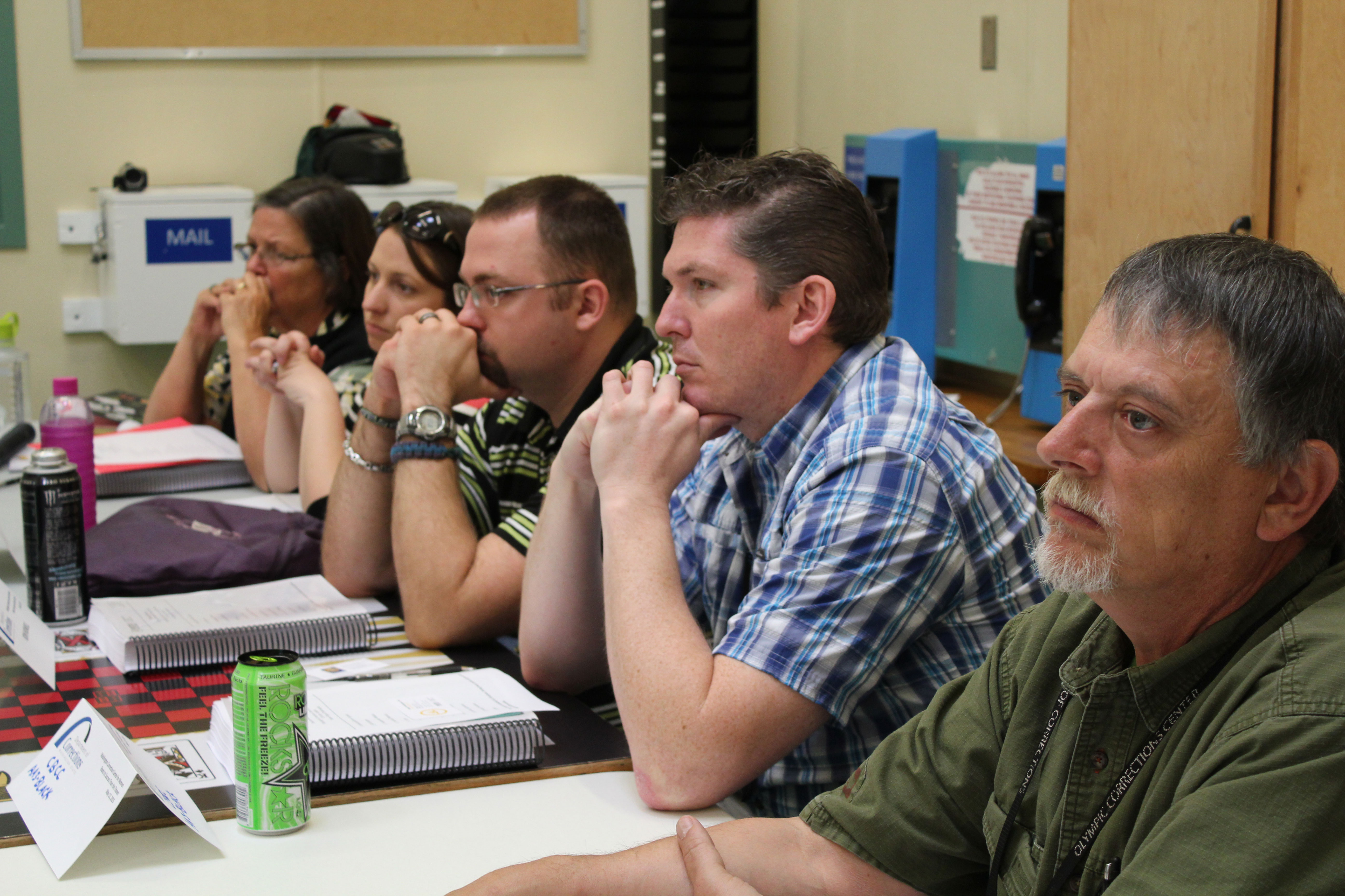 Paula Andrew, Dorothy Trainer, Ron Howell, Mark Black, and Greg Banner are DOC staff and SPP superstars--they do so much for our programs! The attended the training so that they can offer full support to the instructors and students of the course.