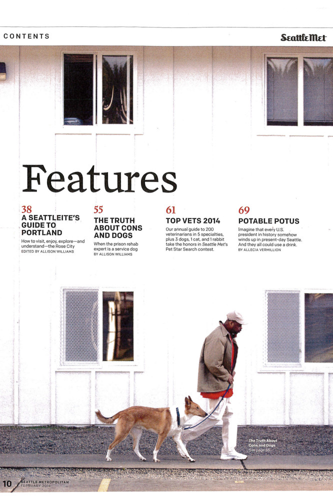 Seattle Met Magazine – CCCC – Dog Program